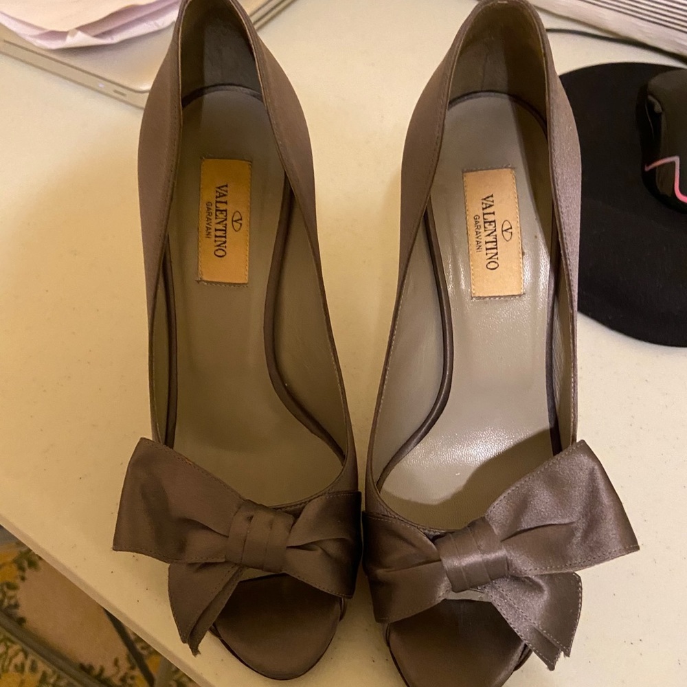 Valentino satin shoes